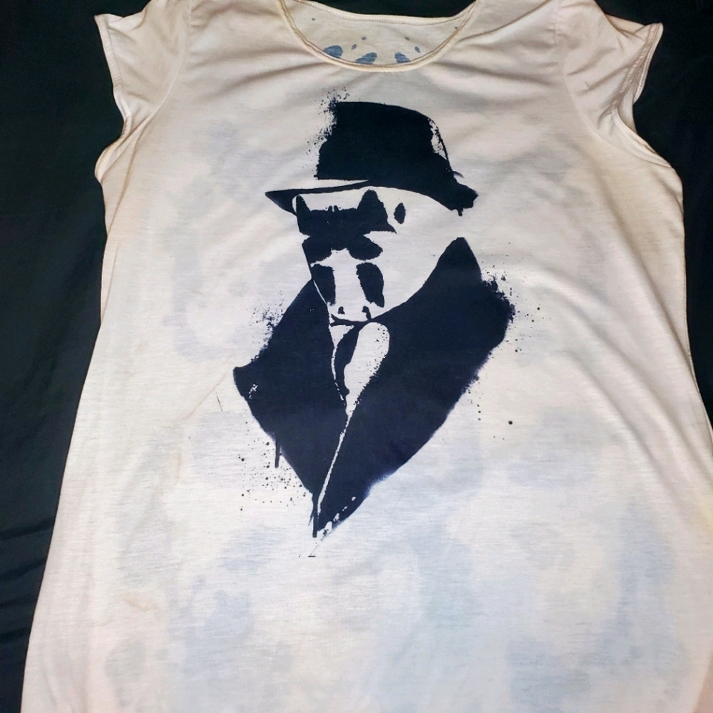 Rorschach from Watchmen comics and movie